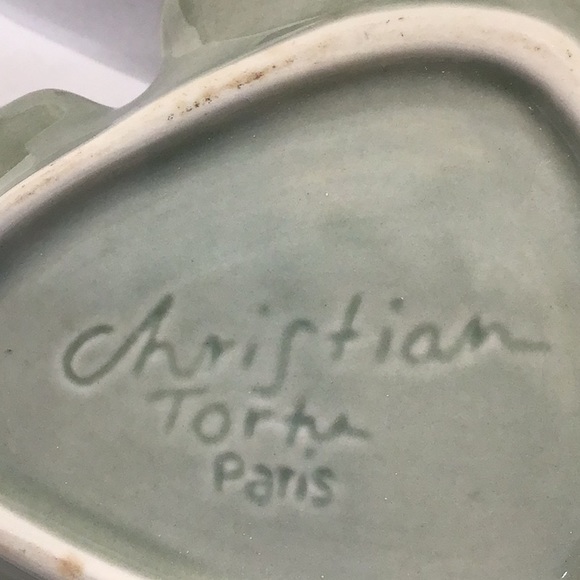 Christian Tortu Paris leaf dish EUC - Picture 3 of 3